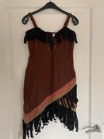 Carnaval indianen jurkje kinderen (maat 146/152), Kinderen en Baby's, Ophalen of Verzenden, Zo goed als nieuw, 146 t/m 152, Meisje