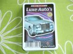 Luxe auto's kwartet, Verzamelen, Speelkaarten, Jokers en Kwartetten, Ophalen of Verzenden, Zo goed als nieuw, Kwartet(ten)