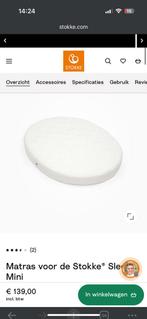 Matras voor de Stokke Sleepi Mini, Kinderen en Baby's, Babywiegjes en Ledikanten, Ophalen of Verzenden, Nieuw, Ledikant