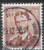 Belgie 1957 - Yvert 1028a - Koning Boudewijn (ST), Postzegels en Munten, Koninklijk huis, Ophalen, Gestempeld