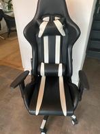 Gaming Bureaustoel Zwart, Huis en Inrichting, Gebruikt, Zwart, Ophalen of Verzenden, Gaming bureaustoel