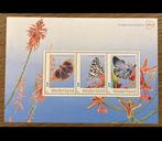 Postzegels pf. Met 3 KAARTEN. Vlinders. Sint Eustatius, Ophalen of Verzenden, Na 1940, Postfris