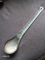 Antieke bronzen lepel en theezeef, Ophalen of Verzenden