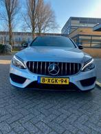 Mercedes-Benz C-Klasse C200 2.0 135KW Aut7 2014 Grijs, Auto's, Mercedes-Benz, Automaat, 1800 kg, Zwart, 4 cilinders