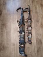 Mandau Koppensneller Zwaard 2x, Antiek en Kunst, Ophalen of Verzenden