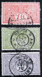 POSTZEGELS NEDERLAND 1906 TUBERCULOSEZEGELS GESTEMPELD, Postzegels en Munten, Verzenden, T/m 1940, Gestempeld