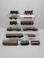 Leuk lot oude treinwagons diversen merken., Overige merken, Wisselstroom, Gebruikt, Overige typen