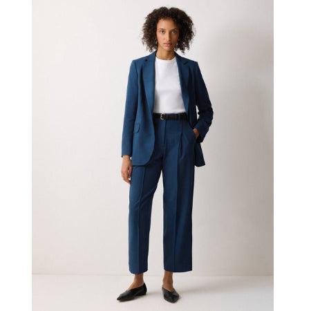 Knox Crosshatch Dames Blazer - ma, Kleding | Dames, Jasjes, Kostuums en Pakken, Nieuw, Jasje, Maat 38/40 (M), Blauw, Ophalen of Verzenden