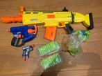 Nerf Guns + Extra Kogels, Ophalen of Verzenden, Gebruikt, Jongen of Meisje
