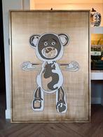 Schilderij XXL groot paneel goud klibansky kunst taupe, Ophalen