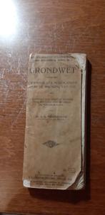 antieke grondwet, Ophalen of Verzenden, Schuurmans & Jorden