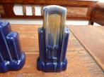 Art deco keramiek klokkenstel, Thulin, Antiek en Kunst, Antiek | Keramiek en Aardewerk, Ophalen of Verzenden