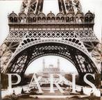 Parijs IJffeltoren, foto op hardglas, ophanggereed, Ophalen of Verzenden, Voor 1920