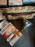 9x Philips Infrarood Warmtelampen 175W, Huis en Inrichting, Ophalen, Gloeilamp, 60 watt of meer, Nieuw