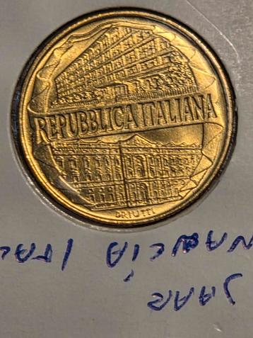 Italiaanse 200 Lire Munt - 1896-1996 beschikbaar voor biedingen
