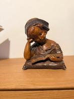 Vintage beeldje, getekend G. Van Vaerenbergh, Antiek en Kunst, Ophalen of Verzenden