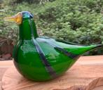 O. Toikka Iittala. Green Lapwing, Ophalen of Verzenden