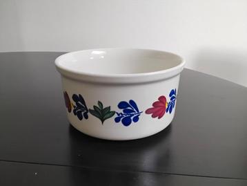Ovenschaal rond Boerenbont,  Parafour 17 cm Boch  beschikbaar voor biedingen