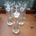 10 Wieckse bier glazen Wieckse witte, Verzamelen, Ophalen of Verzenden, Zo goed als nieuw, Glas of Glazen, Amstel