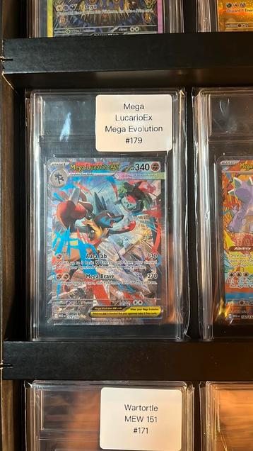 Mega Evolution LatiasEx Bulbasaur Mega lucario beschikbaar voor biedingen
