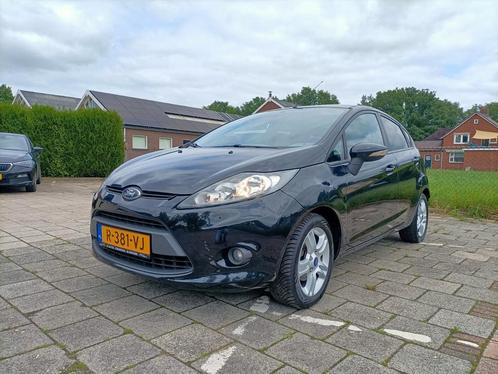 Ford Fiësta 1.25 Titanium 82pk trekhaak 5DR 2011 Zwart, Auto's, Ford, Particulier, Fiësta, ABS, Airbags, Airconditioning, Bluetooth