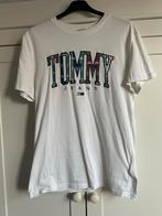 Tommy Jeans T-shirt Wit - Maat S, Wit, Ophalen of Verzenden, Zo goed als nieuw, Tommy Jeans