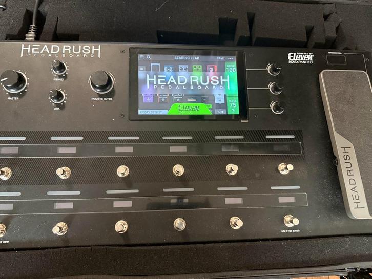 headrush pedalboard, Muziek en Instrumenten, Effecten, Zo goed als nieuw, Chorus, Delay of Echo, Distortion, Overdrive of Fuzz