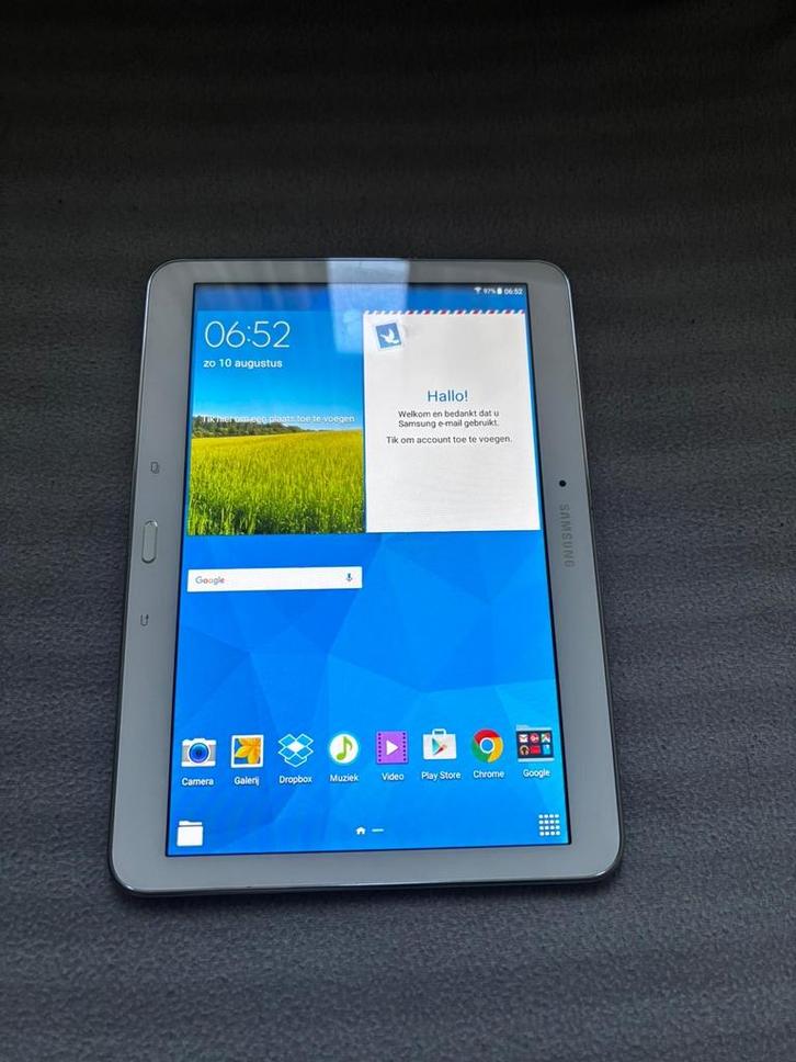 Samsung Galaxy Tab 4 10.1" Wit - Goed Onderhouden!, Computers en Software, Android Tablets, Zo goed als nieuw, Wi-Fi, 10 inch