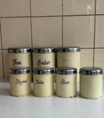 Vintage Brabantia Koffieblikken Set 7, Jaren 70, Ophalen of Verzenden, Gebruikt