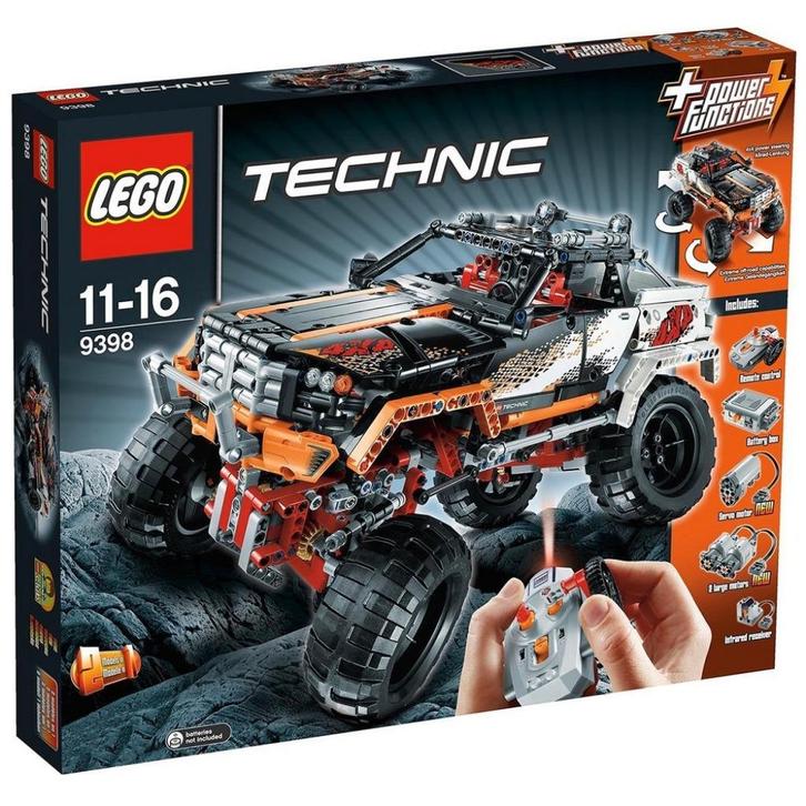 LEGO Technic 9398 4 x 4 Crawler * ‘t LEGOhuis *, Kinderen en Baby's, Speelgoed | Duplo en Lego, Nieuw, Lego, Complete set, Ophalen of Verzenden