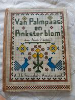 Van Palmpaas en Pinksterblom Borduurpatroon An Oldenziel, Antiek en Kunst, Ophalen of Verzenden