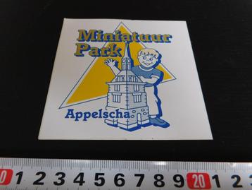 sticker appelscha miniatuur park beschikbaar voor biedingen