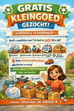 Gratis Kleingoed gezocht! Gratis opgehaald!, Ophalen