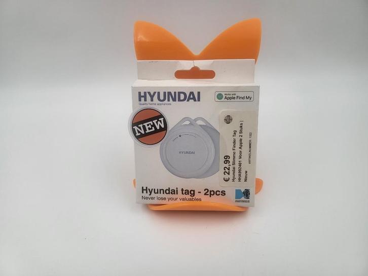 Hyundai Slimme Finder Tag Voor Apple 2 Stuks | Nieuw, Telecommunicatie, Mobiele telefoons | Toebehoren en Onderdelen, Nieuw, Apple iPhone
