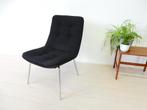 retro vintage stoel fauteuil ARTIFORT GEOFFREY HARCOURT 60 s, Gebruikt, ., Zwart, Ophalen of Verzenden