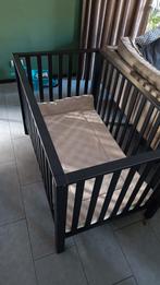 Europe Baby Tweeling Box Casper Zwart, Ophalen, Zo goed als nieuw, Rechthoekig, In hoogte verstelbaar