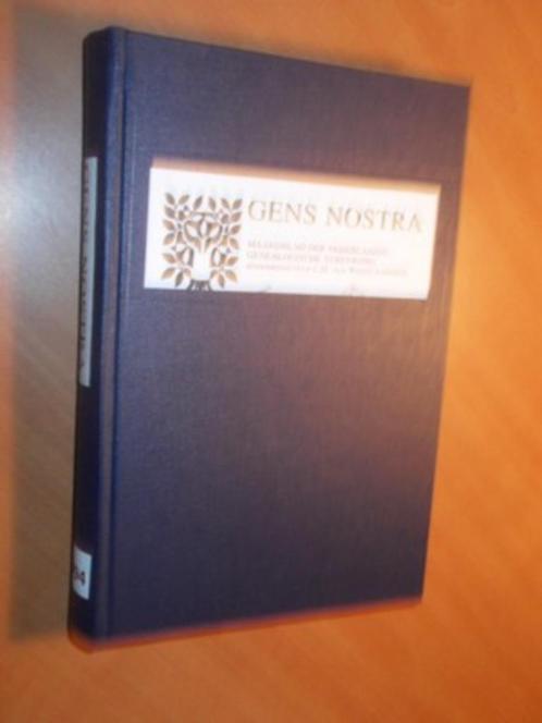 Gens nostra 1994. Nederlandse genealogische vereniging., Boeken, Geschiedenis | Vaderland, Zo goed als nieuw, 20e eeuw of later