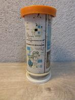 Vintage rijkspostspaarbank spaarpot, Ophalen of Verzenden, Gebruikt, Metaal of Blik