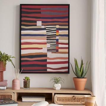 Kave Home Djelia schilderij 50 x 70, moderne print met lijst beschikbaar voor biedingen
