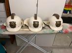 3 stuks mooie brandweer helmen, Verzamelen, Militaria | Algemeen, Ophalen, Overige soorten, Nederland, Helm of Baret