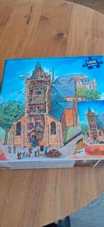 Puzzel Oude Jeroenstoren Noordwijk animatie  poster 1000st., Ophalen of Verzenden, 500 t/m 1500 stukjes, Zo goed als nieuw