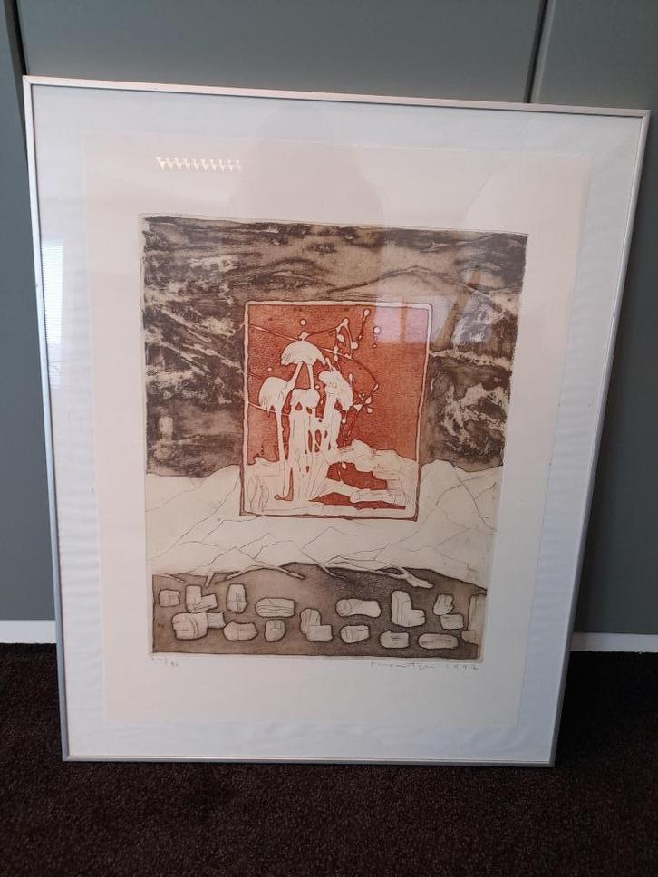 Jan Montyn, Antiek en Kunst, Kunst | Schilderijen | Modern, Ophalen of Verzenden