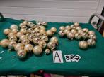 kerstballen goud kleurig 57 stuks [a882], Diversen, Kerst, Ophalen of Verzenden
