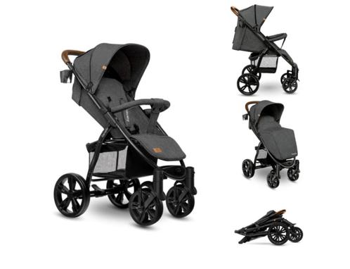 Buggy Lionelo Annet Plus Stone Caramel, Kinderen en Baby's, Buggy's, Zo goed als nieuw, Overige merken, Voetenzak, Zonnekap, Ophalen
