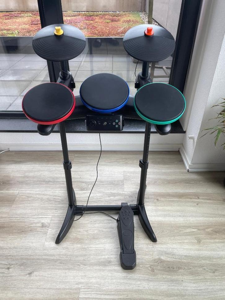 PlayStation 3 Band Hero Drum Kit – compleet, werkend, Spelcomputers en Games, Games | Sony PlayStation 3, Zo goed als nieuw, Muziek