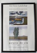 Galerie de Vis advertentie affiche Gerrit Benner, Verzamelen, Tijdschriften, Kranten en Knipsels, Ophalen of Verzenden, 1980 tot heden