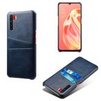 OPPO A91 Back Cover + Glas Screenprotector _ Donkerblauw, Verzenden, Nieuw, Hoesje of Tasje