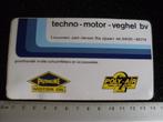 sticker techno motor veghel logo zijtaart TMV, Bedrijf of Vereniging, Zo goed als nieuw, Verzenden