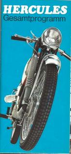 Hercules folder Gesamtprogram bromfiets en motor tweewieler, Ophalen of Verzenden, Zo goed als nieuw