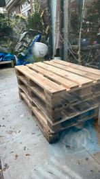 4 Pallets ophalen in Amsterdam Rivierenbuurt, Doe-het-zelf en Verbouw, Hout en Planken, Ophalen, Gebruikt, 50 mm of meer, Pallet